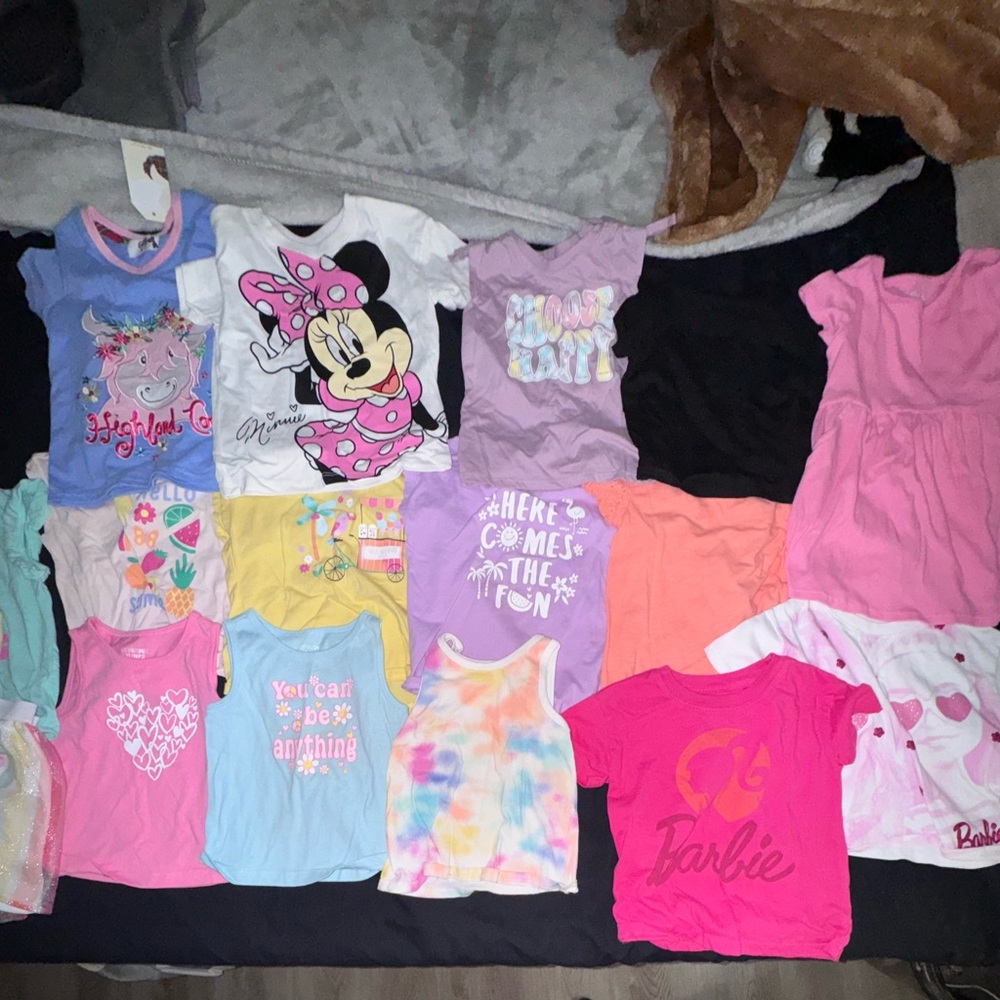 Colorful Kids Top Bundle- Size 2T